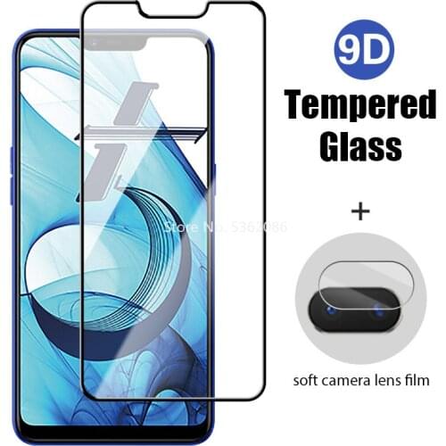 Tempered Glass for Huawei Y7 2019 Y5 Y6 Y9 Prime 2IN1 Front Glass + Back Len Film for Huawei Nova 5T 8 SE 7 7i 6 Phone Protector