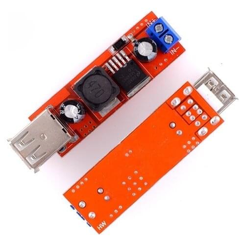 1 PCS Dual USB Output 9V/12V/24V/36V To 5VDC-DC 3A Step-down Regulated Power Supply Module Car Charging