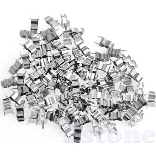 100 x Fuse Holder Clips 5*20mm Glass Quick Fast Blow Fuses Welding Holder