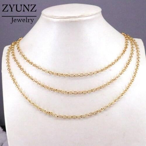 20PCS, 4MM O Chain Necklace For Women Men DIY Jewelry Bracelet Necklace Findings