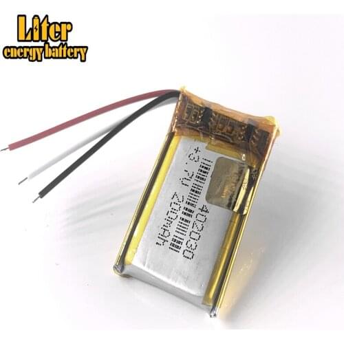 3 line Good Qulity 3.7V,200mAH,402030 Polymer lithium ion / Li-ion battery for TOY,POWER BANK,GPS,mp3,mp4