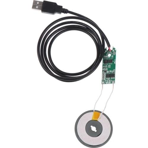 5W Qi Fast Wireless Charger PCBA Circuit Board Transmitter Module Coil Charging Qi Wireless Charging Standard