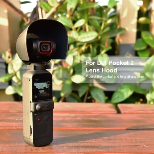Lens Hood Sun Shade Gimbal Guard Accessory For DJI Pocket 2 Camera Head Lens Hood Camera Equipment And Accessories
