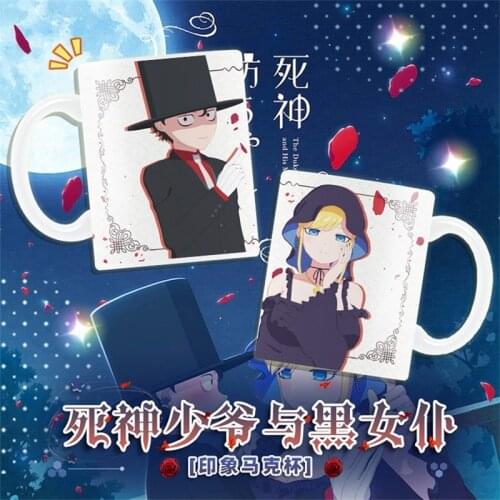 Anime The Duke of Death and His Maid Alice Bocchan Cosplay Ceramic Mug Cup Coffee Water Cup Boy Girls Student Drinking Cup Gifts