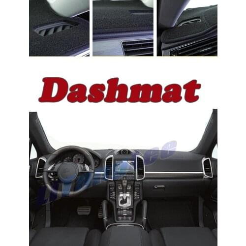 Car DashMat Cover Sun Protection Carpet Anti Slide Pad For Cayenne 92A E2 2011~2018 Insulated Dash Mat