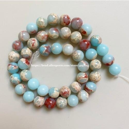 Free Shipping Natural Shoushan Snakeskin Stone Round Loose Beads 4 6 8 10 12MM Pick Size for Jewelry Making