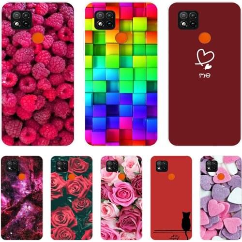 For xiaomi redmi 9C /redmi 9C NFC Case Soft touch TPU silicon Phone Back Cover redmi 9C Case 6.53 inch bumper funda dropshipping