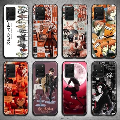 HOTCASHOP Bungou Stray Dogs Phone Case for Samsung S20 plus Ultra S6 S7 edge S8 S9 plus S10 5G lite 2020