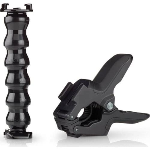 Jaws Flex Clamp Mount for GoPro Accessories Gopro Hero 7/6 3 3+ 4 4 session SJCAM SJ4000 SJ5000 M20 XIAOMI YI 2 4k Eken h9r /h9