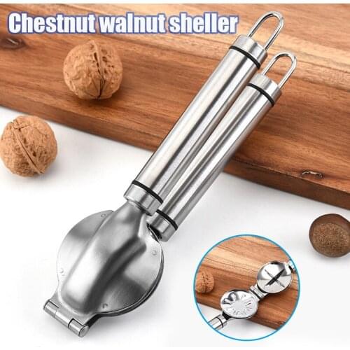 Chestnut 0pening Clip Stainless SteeL Quick Peeling Chest Suitable for Nutwalnut Clip Kitchen Tools XHC88
