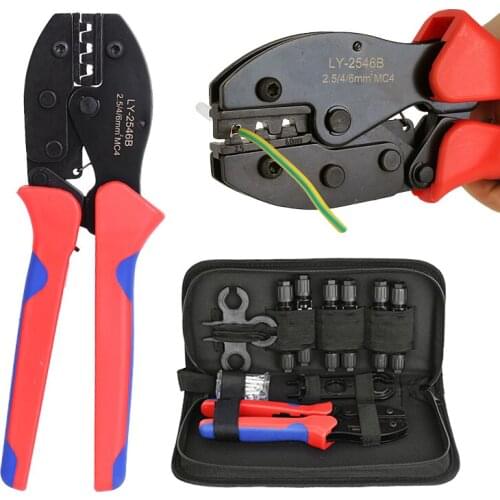 LY-2546B Pliers Used for Solar Powered Crimping Pliers 2.5-6mm2 14-10AWG Crimping Tool Photovoltai Connector Special Forceps