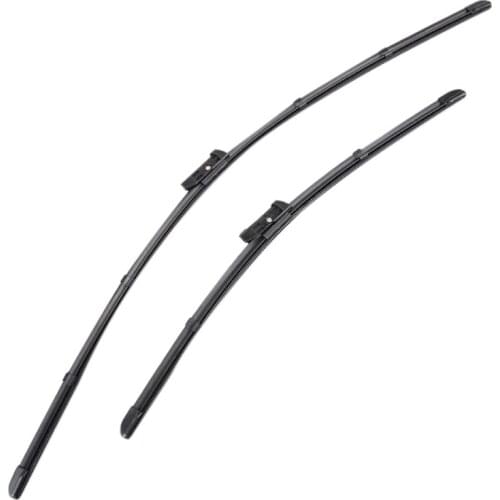 Car Front and Rear Wiper Blade Kit Windshield Wiper Strip for Volvo XC90 MK2 2016 - 2020