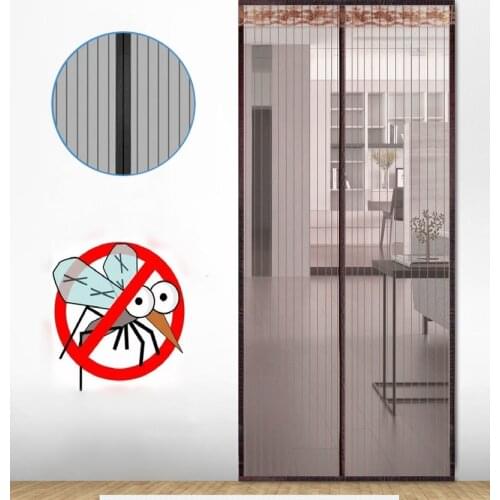 2021 Hot Magnetic Screen Door Curtain Anti-Mosquito Net Fly Screen Mosquito Protection Net Magnet Spring for Doors Windows