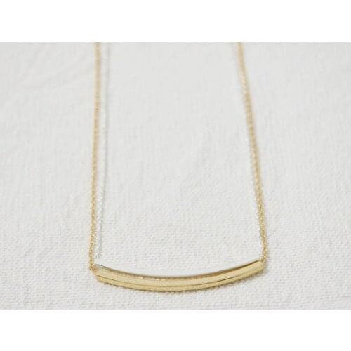 Fashion arc their necklace Copper cylinder of the beautiful pendant necklaces for woemn