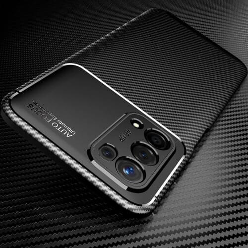 Carbon Fiber Pattern Luxury Fundas TPU Bumper Cover For Oppo A74 5G 4G F19 Case Shockproof Shell Housing