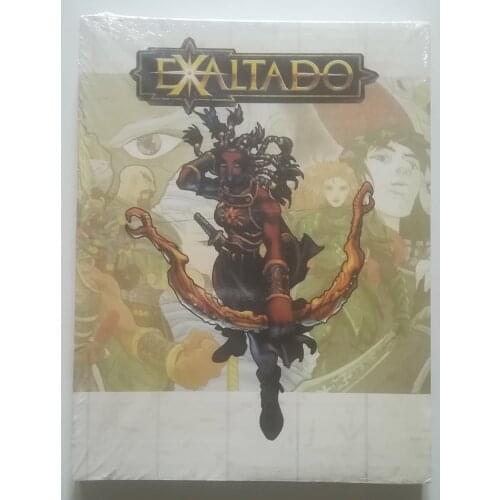 Role play, exalted, ED. LA FACTORIA, MANUAL BASICO, year 2000, D20 D & D, sword and witchcraft