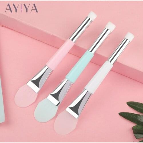 Silicone Facial Mud Mask Brushes Mud Mixing Makeup Cosmetic Beauty Tools for DIY Facial Eye Body Mask Face Care Applicator