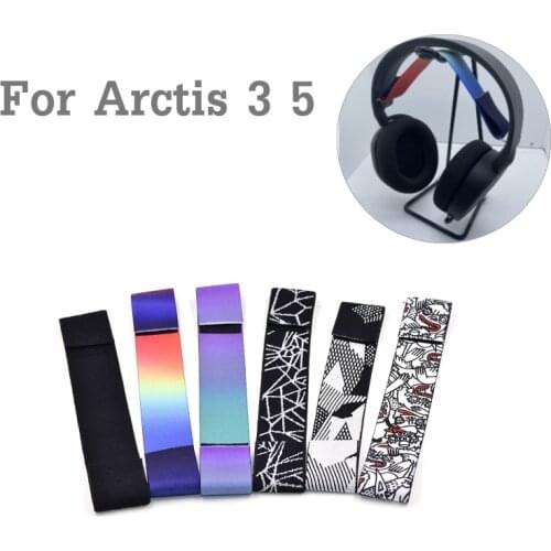 Replacement Decorative Headband Protective Cushion Protection Pad Head Beam Cover for Steelseries- Arctis 3/5 Gaming Headset