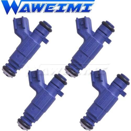 WAWEIMI Brand New 4PCS Fuel Injector Flow OE 0280156300 For Cadillac Pontiac Suzuki Chevrolet Malibu Equinox
