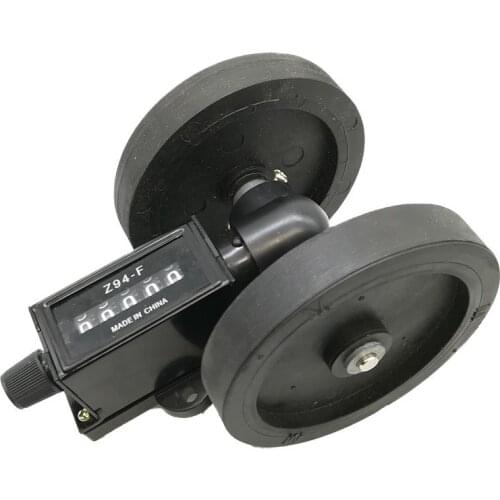 Z94-F wheel counter ribbon bopp fabric paper length meter counter yard counter optional