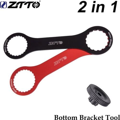 ZTTO DUB BB Bottom Brackets Wrench 44mm 46mm 16 24 notch Bike Spanner for BB91 BB109 BB86 BB30sh PF30SH Bottom Brackets BB51BB71
