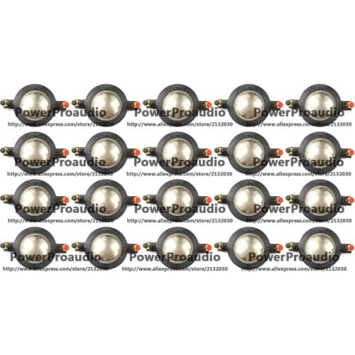 20pieces Replacement Diaphragm For Mackie 1701Tweeter Diaphragm SRM-450 C300Z P-Audio BMD-440 BMD-450 Driver