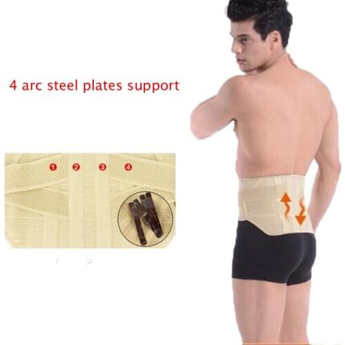 2021 Adjustable Tourmaline Products Self-heating Therapy Gym Waist Support Belt Lumbar Back Waist Brace Double Band Health Care