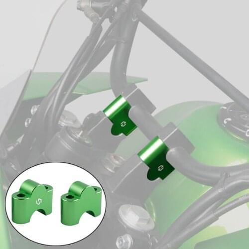 30mm Motorcycle KLR 650 Handlebar Risers For Kawasaki KLR650 2008-2022 2021 2020 2019 2018 2017 2016 Handlebar Back Move Mount