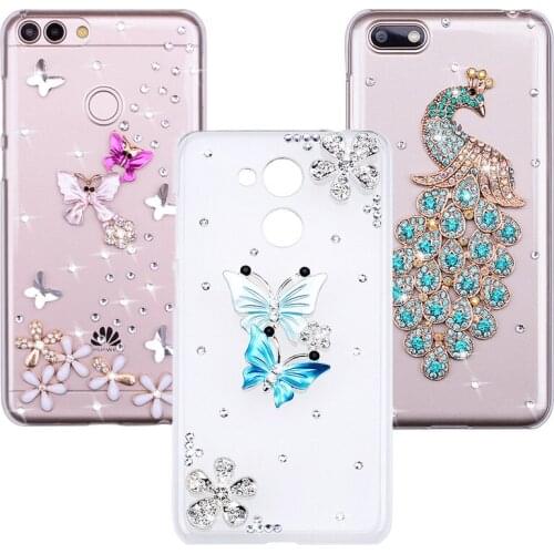 Cover phone case for huawei honor 6A 6C Pro soft silicone back cover protective clear coque for huawei Honor 7A DUA L22 flower