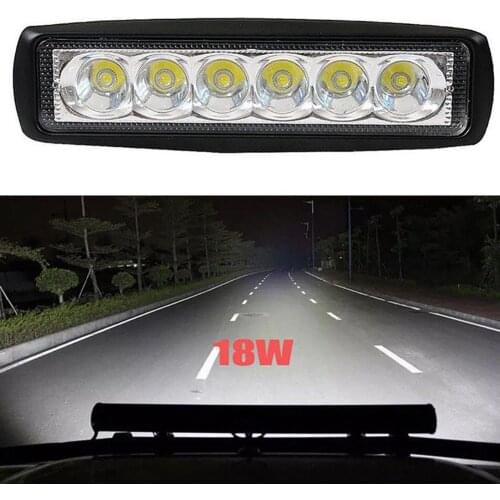 DRL Car Daytime Running Lights 18W Auto Fog Driving Lamps Super White Bright