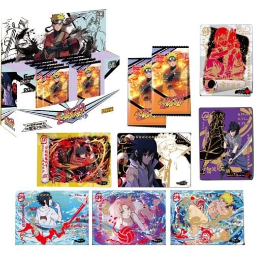 Narutoes Cards Letters Paper Card Letters One Games Children Anime Peripheral Character Collection Kids Gift Playing Card Toy