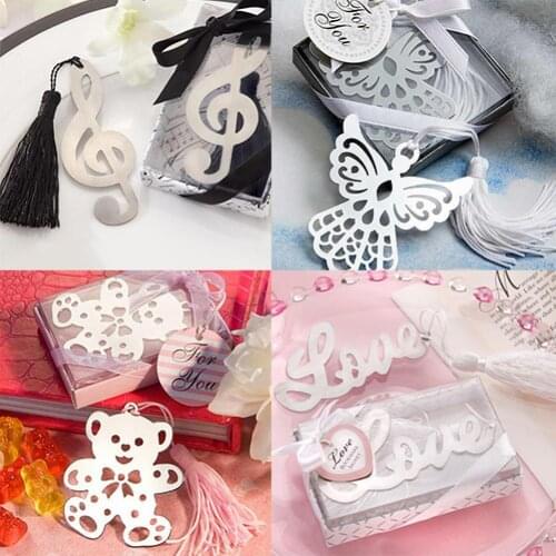 Korean Style Creative Musical Note Eagle Bear Love Alloy Bookmark Exquisite Gift