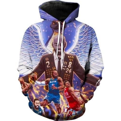 Spring and Autumn 3D printing casual anime hoodie hip-hop jacket multicolor womens menswear hoodie Harajuku loose hoodieman