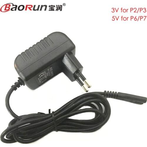 Original Charger Power Adapter for BAORUN P2/P3 P6/P7 Professional Hair Trimmer Electric Hair Clipper Charger