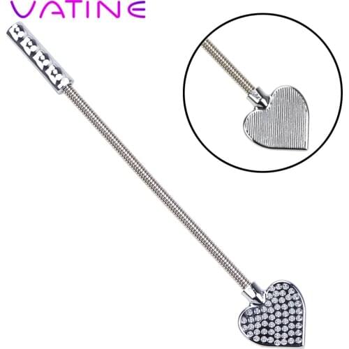 VATINE Whip Handle Flogger Role Play SM Couple Flirting Spanking Bondage Slave Tool Sex Toy For Man Woman Bendable