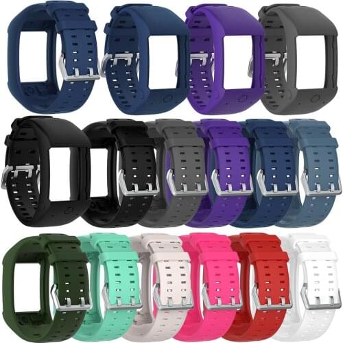 Adjustable Sports Silicone Watch Strap Wrist Band for Polar M600 Smart Bracelet