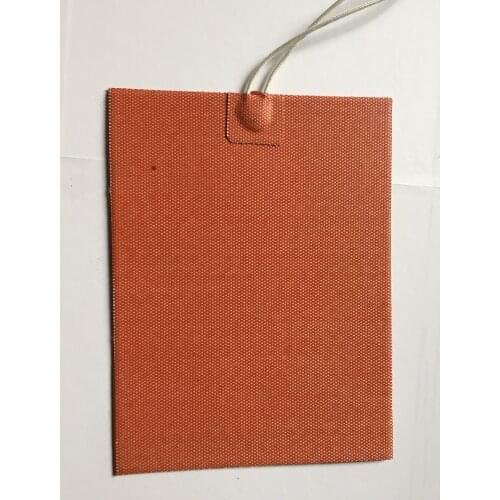 27x10 cm 12v 70w 6A Silicone Heater mat Heating Element heating plate Electric heating pad For Aircraft airframe maintenance