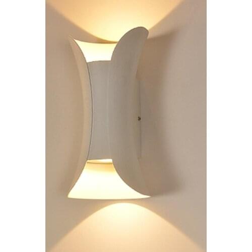 IP67 Waterproof 2head 12W COB LED Wall Lamp Light Modern Home Lighting Indoor Outdoor Decoration AC110V AC220V AC240V
