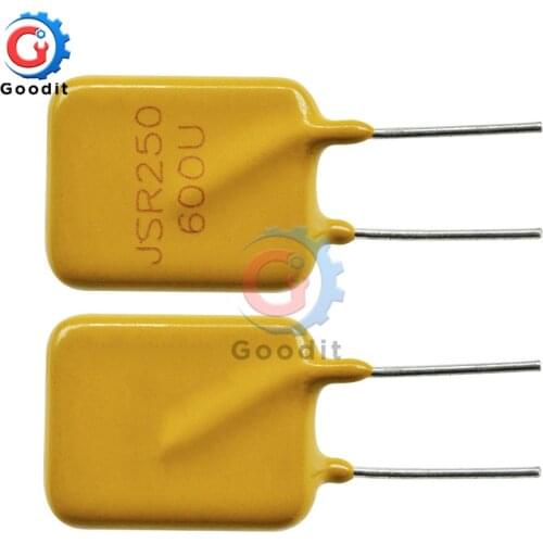 10Pcs 0.65A 250V 650mA PolySwitch Resettable Fuse Poly Switch Fuse Polyfuse