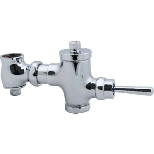 2015 Hot Sale New Arrival Stool Flushing Hand Control Pissing Hand By Pressure Flusher Horizontal Delay Valve Pit Stool Flush