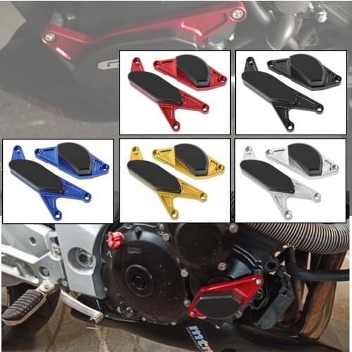 2021 GSXS 750 Engine Guard Protector Crash Pad Frame Sliders For Suzuki GSX S750 2020 2019 2018 2017 2016 2015 Accessories Motor