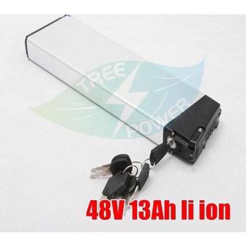 48v 13ah e bike battery 500w motor hoverboard li ion battery with bms+ 3A charger