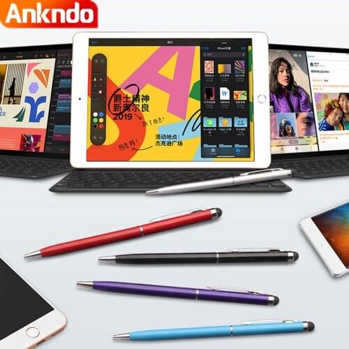 ANKNDO 2 In 1 Stylus Pen for Phone Tablet Drawing Pencil for Iphone Ipad Xiaomi Caneta Touch Screen Pen Accessories