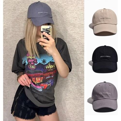 Unisex Baseball Cap Letter Embroidered Adjustable Men Women Caps Outdoor Adjustable Summer Sun Hat