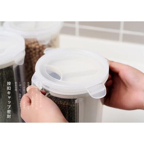Noodle Storage Bottle Jar Grains Goods Candy Dispenser Sealed Cans Kitchen Home Organization Container Wholesale Bulk Lots Stuff