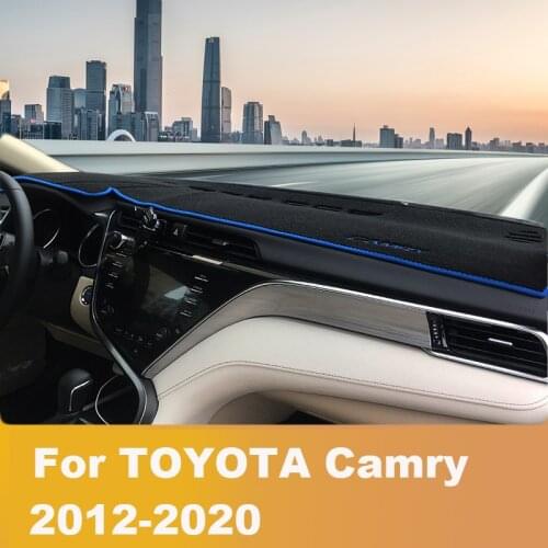 For Toyota Camry 2012 2013 2014 2015 2016 2017 2018 2019 Car Dashboard Covers Mat Shade Cushion Pad Carpets Interior Accessory