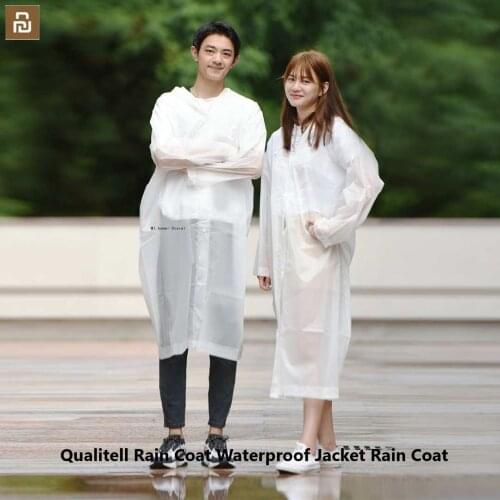 Mijia Qualitell Rain Cover Lightweight and Portable Waterproof Windproof Minimalist Portable Outdoor Camping Rain Cover Unisex