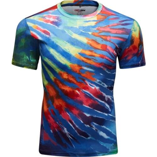 Cody Lundin New Style Men Oversized Shirt Running Digital Sublimation Printed Outdoor Short Sleeve