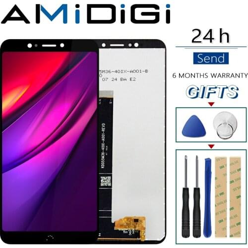 For BQ Aquaris C LCD Screen With Touch Screen Display For BQ C Digitzer Assembly+Free Tools for bq aquaris c lcd