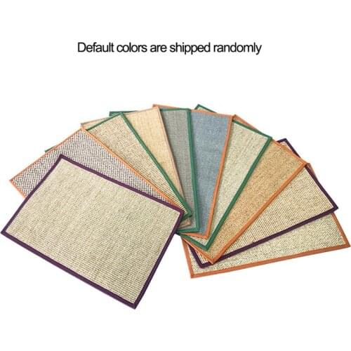 Natural Sisal Hemp Cat Scratch Board Mat Sofa Protector Pad Scratching Post Toy